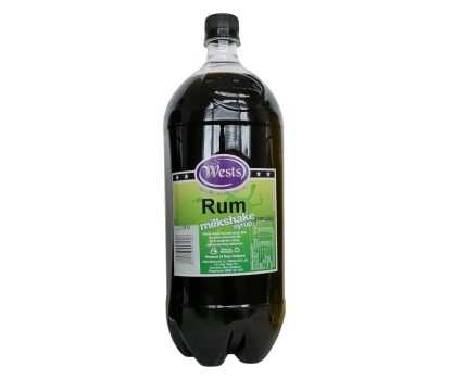Rum Milkshake Syrup 2L (Wests)