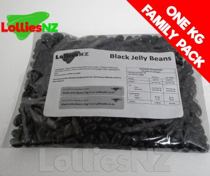 Black Jelly Beans - 1kg