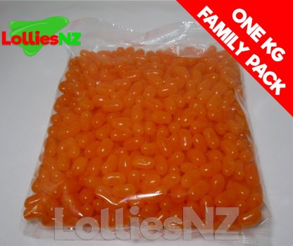Orange Jelly Beans - 1kg