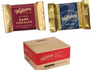 Whittaker's Chocolate Squares - Bulk 300 x 10.5gm