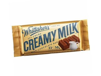 Whittaker's Slab Creamy Milk Chocolate Bars - Bulk 50 x 50gm