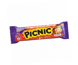 Cadbury Picnic Bar - Bulk 25 x 46gm
