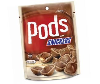 Snickers Chocolate Pods 60gm