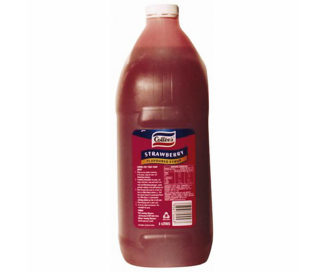 Cottee's Strawberry Syrup Topping 3L