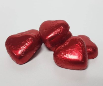 Red Foil Choc Hearts