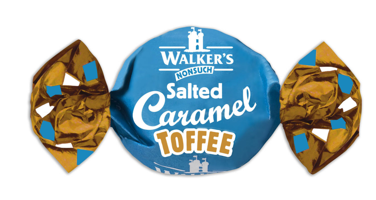 Walkers Salted Caramel Toffees - Wrapped